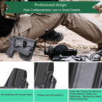 IWB Kydex Light Bearing Holster for S&W M&P Shield 9/.40 M2.0 Pistol with TLR 6  Right/ Left Handed | WARRIORLAND