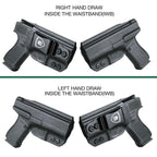 IWB Kydex Glock 43 Holster with Adjustable Ride Height and Metal Belt Clip | WARRIORLAND