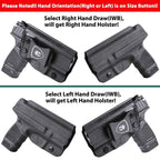 Springfield Armory Hellcat/ Pro Holster Kydex IWB Right/ Left Handed | WARRIORLAND