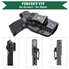 Sig Sauer P365XL IWB Kydex Holser, Carbon Fiber Texture, Inside the Waist Band, Right Hand | WARRIORLAND