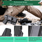 Glock 26 Gen 3-5/27/33 Gen 3-4 Kydex IWB Holster Right/ Left Handed | WARRIORLAND