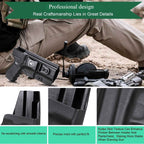 IWB Glock Holster for 17 19 23 26 32 Gen 4 5 19X 44 45 with Adjustable Ride Height and Metal Belt Clip | WARRIORLAND