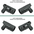 IWB Glock Holster for 17 19 23 26 32 Gen 4 5 19X 44 45 with Adjustable Ride Height and Metal Belt Clip | WARRIORLAND