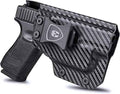 Carbon Fiber IWB Holster for Glock 17 19 20 21 22 29 31 32 35 Gen 4 5 44 45 with TLR 6 - WARRIORLAND