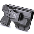 TRL 6 Glock 26 IWB Holster for 26 27 28 33 Gen 4 | Right/Left Handed Kydex Appendix Concealment by WARRIORLAND