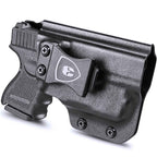 TRL 6 Glock 26 IWB Holster for 26 27 28 33 Gen 4 | Right/Left Handed Kydex Appendix Concealment by WARRIORLAND