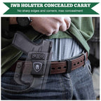Glock 43 43X TLR 6 Holster - IWB Kydex for Right/Left Handed Users