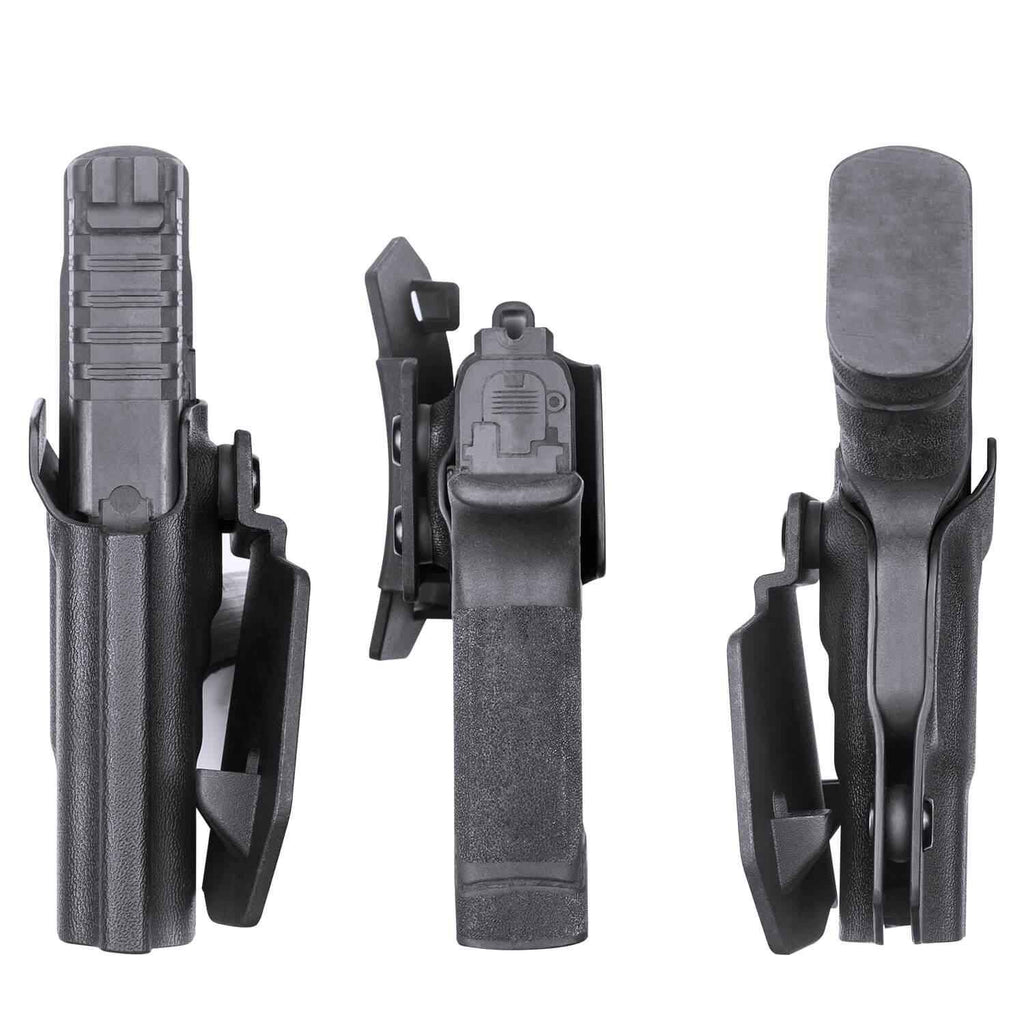 Kydex OWB Paddle Holster for Springfield Armory Hellcat Pro with red dot sights optics cut Trigger Guard Appendix Open Carry | WARRIORLAND