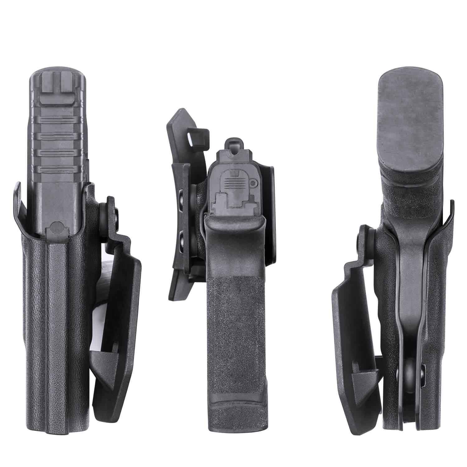Kydex OWB Paddle Holster for Springfield Armory Hellcat Pro with red dot sights optics cut Trigger Guard Appendix Open Carry | WARRIORLAND