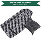 Carbon Fiber Kydex Ruger LCP 2 II Holster IWB | WARRIORLAND