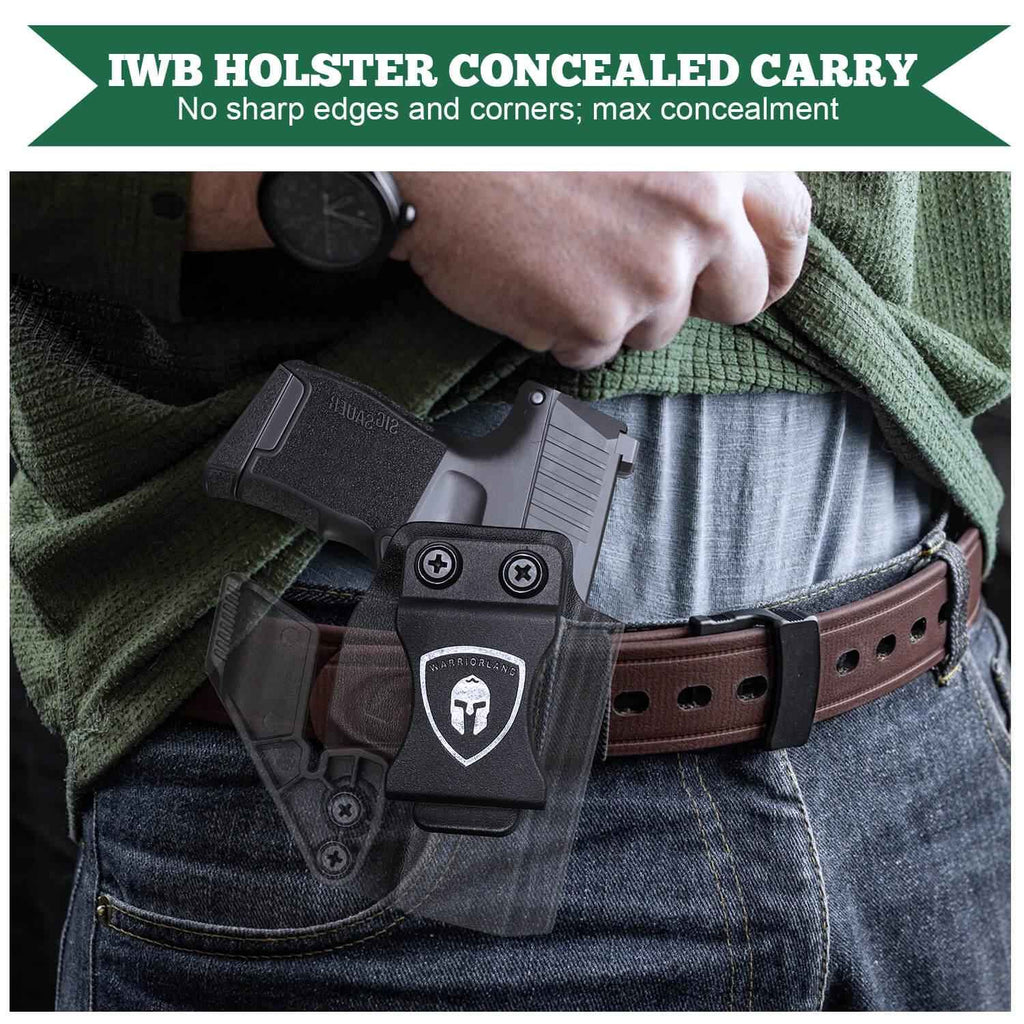 Claw Holster for Sig Sauer P365XL, IWB Inside Waistband Carry, Optic Ready, Right Hand | WARRIORLAND