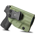 Army Green Smith & Wesson Kydex IWB Holster M&P Shield Plus M2.0  M1.0  9mm/.40 Pistol | WARRIORLAND