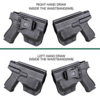 Glock 43 43X TLR 6 Holster - IWB Kydex for Right/Left Handed Users