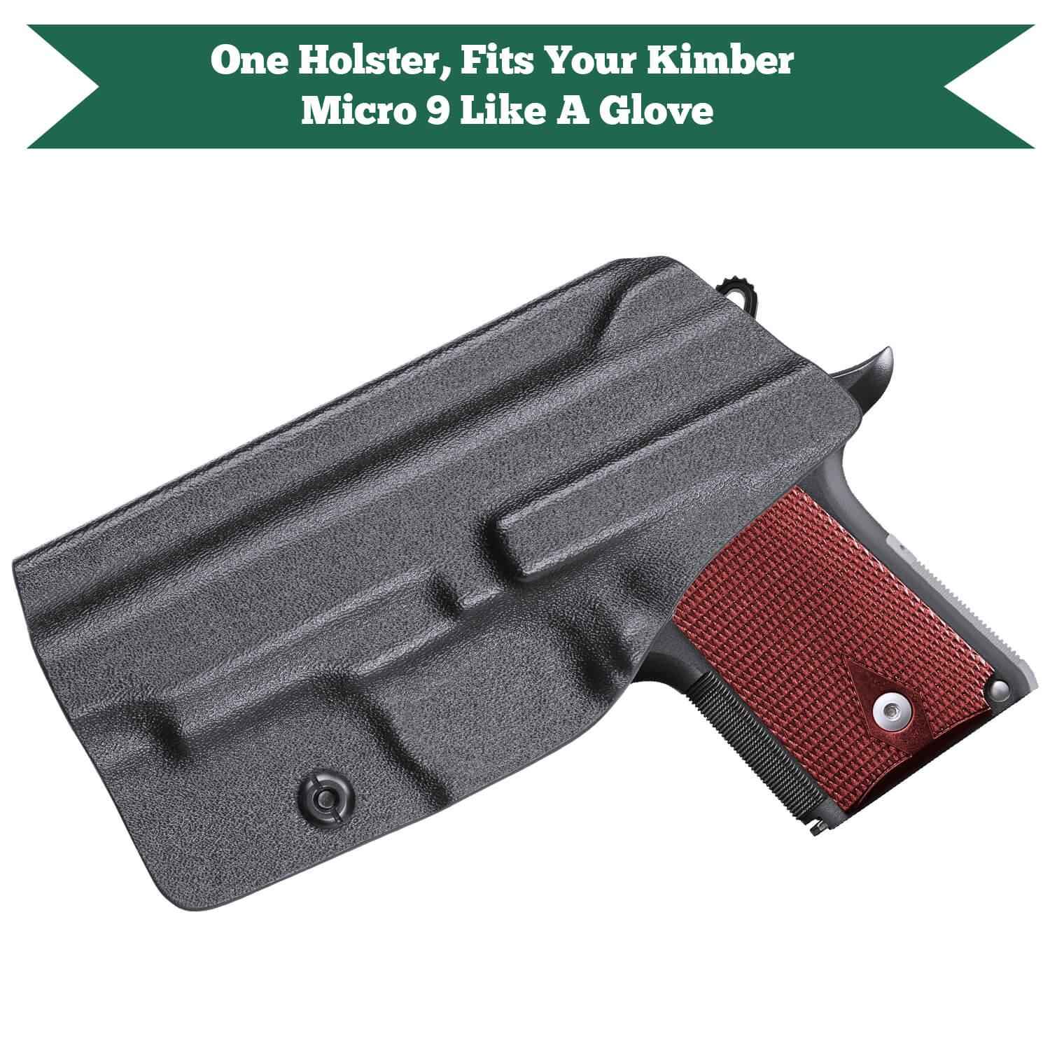Kimber Micro 9 9mm Pistol Holster Kydex IWB Right/ Left Handed | WARRIORLAND