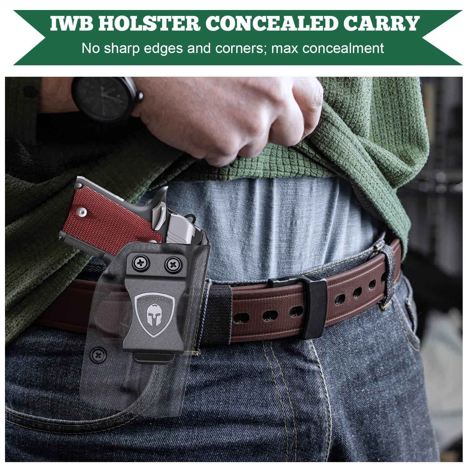 Kimber Micro 9 9mm Pistol Holster Kydex IWB Right/ Left Handed | WARRIORLAND