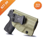 Tan Smith & Wesson Kydex IWB Holster M&P Shield Plus M2.0  M1.0  9mm/.40 Pistol Right/ Left Handed