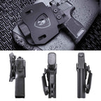 Open Carry OWB Paddle Holster Kydex for Sig Sauer P365 P365 XL P365 SAS P365X P365.380 ACP P365 ROSE.380 ACP Pistol with Red Dot Trigger Guard | WARRIORLAND