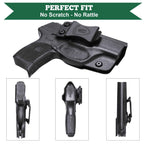 Kydex IWB Holster for Ruger LC9 LC9S EC9S LC380 Right/ Left Handed | WARRIORLAND