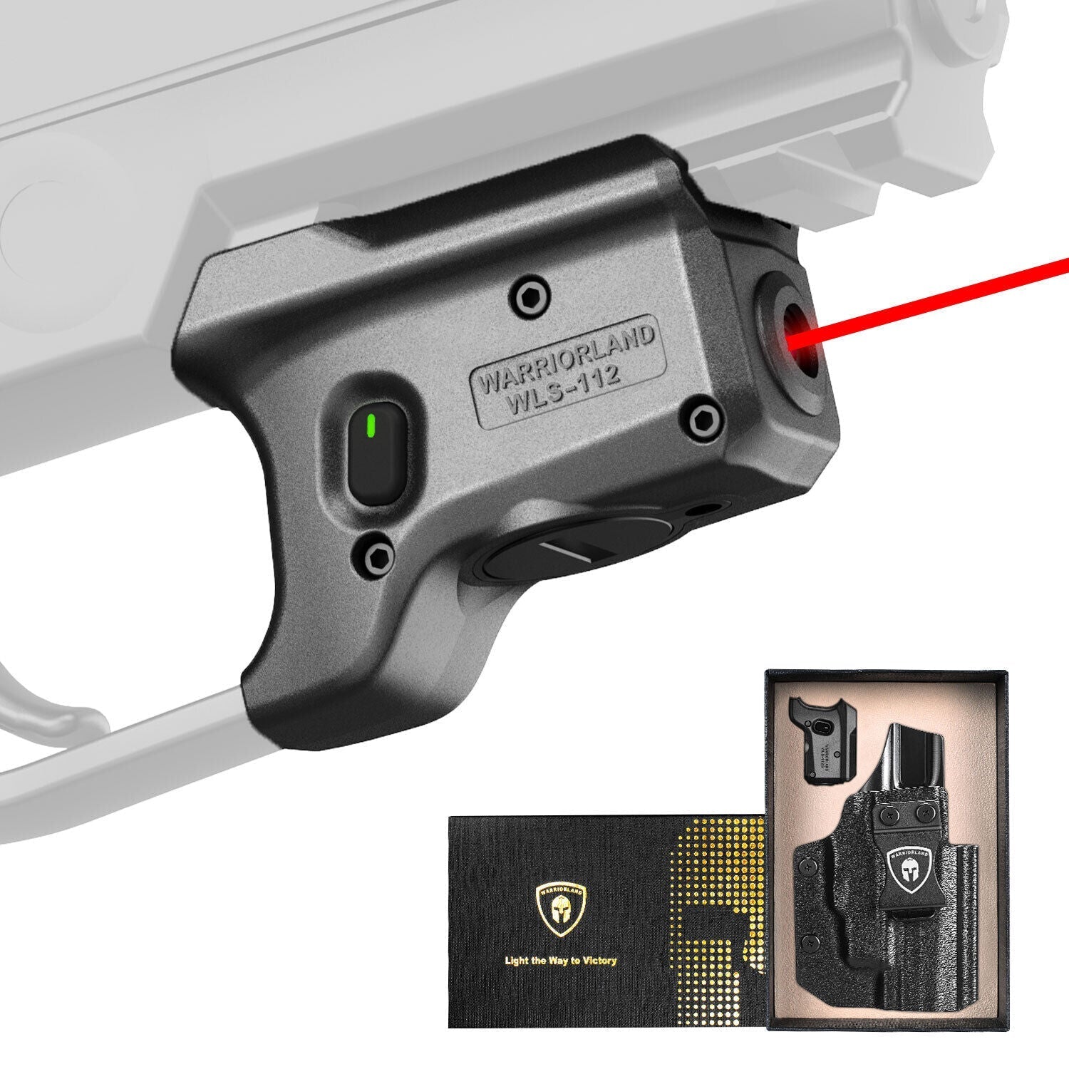 Red Laser Sight Fit Sig P320 Compact M18 & P320 Full Size M17 Pistol,Wi/P320 Holster - WARRIORLAND