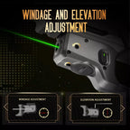 Warriorland WLS-112G Green Laser Sight Fit Sig P320 Compact M18 & P320 Full Size M17,With P320 Holster - WARRIORLAND