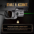 Green Laser Sight Fit Sig Sauer P320 Compact M18&P320 Full Size M17 ,WLS-112G - WARRIORLAND