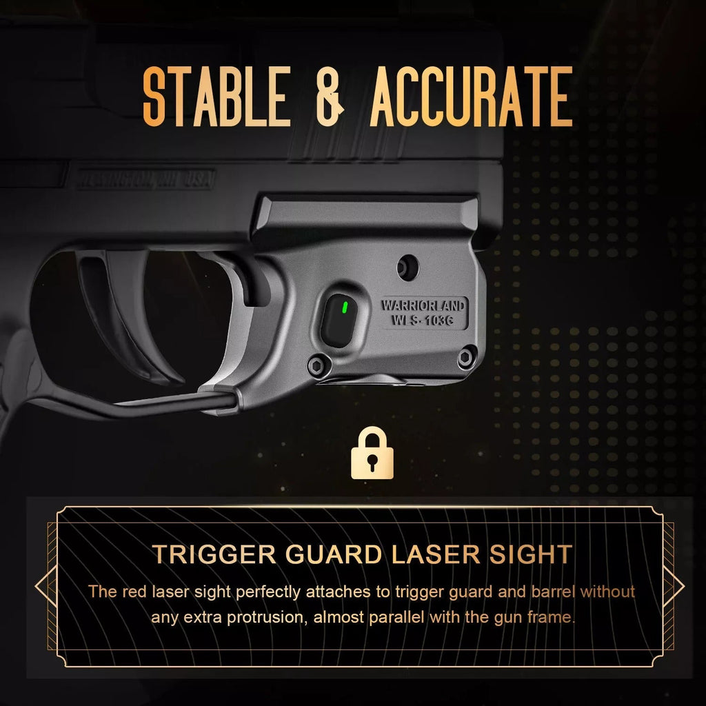 Green Laser Sight Designed to fit Sig Sauer P365/ P365X/P365XL,WLS-103G - WARRIORLAND