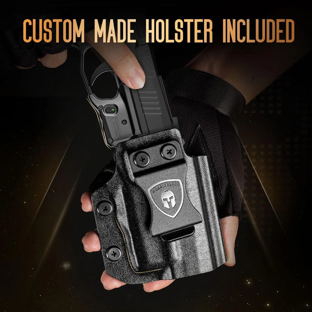 WLS-103G Green Laser Sight & Kydex Holster Tailored Green Fit Sig Sauer P365/P365X/P365XL - WARRIORLAND