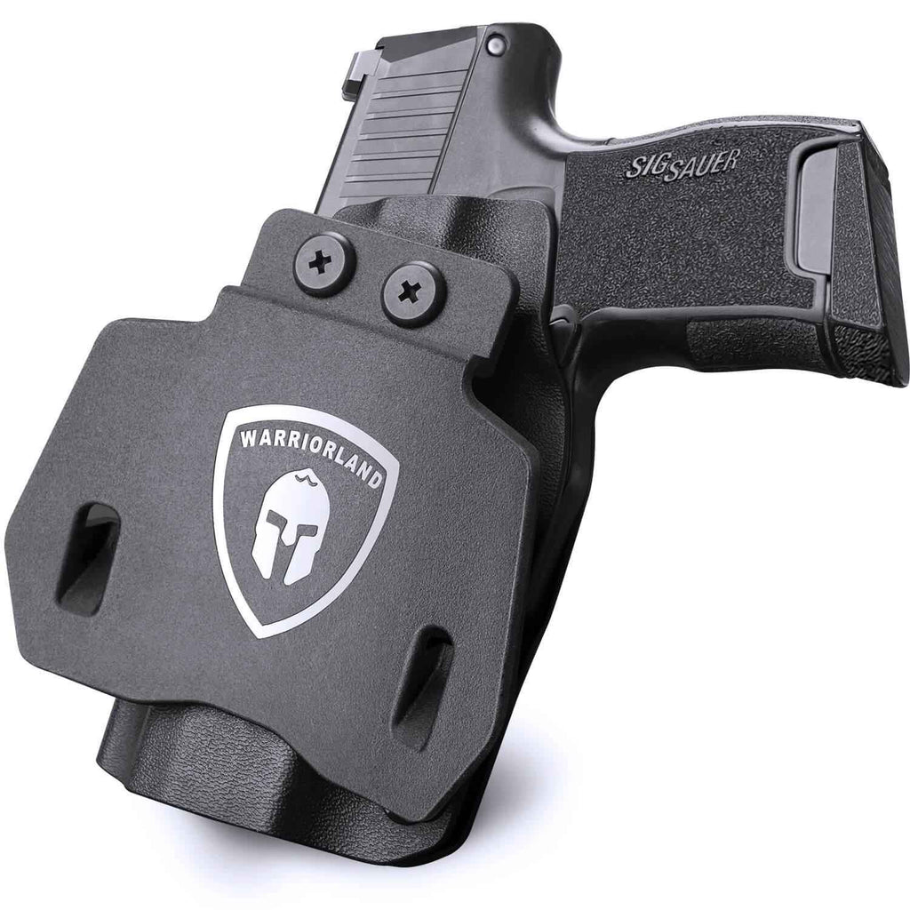 Sig Sauer P365 XL Open Carry OWB Paddle Holster,Fit P365 P365 XL P365 SAS P365X P365.380 ACP P365 ROSE.380 ACP Kydex Holster with Red Dot Cut, Right Hand | WARRIORLAND