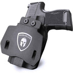 Sig Sauer P365 XL Open Carry OWB Paddle Holster,Fit P365 P365 XL P365 SAS P365X P365.380 ACP P365 ROSE.380 ACP Kydex Holster with Red Dot Cut, Right Hand | WARRIORLAND