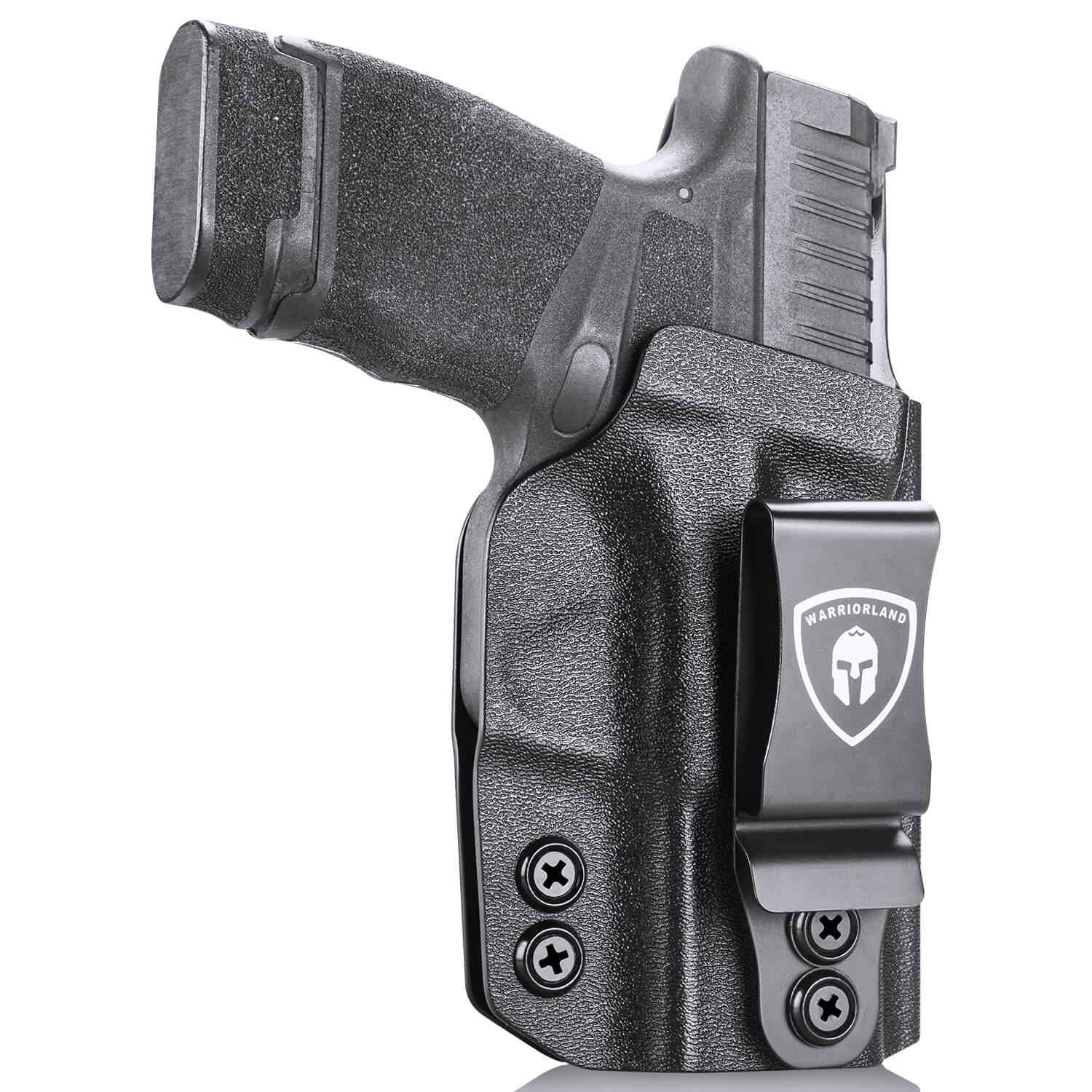 Comfortable Holster for Springfield Armory Hellcat/ Pro Kydex IWB Adjustable Ride Height Metal Belt Clip | WARRIORLAND