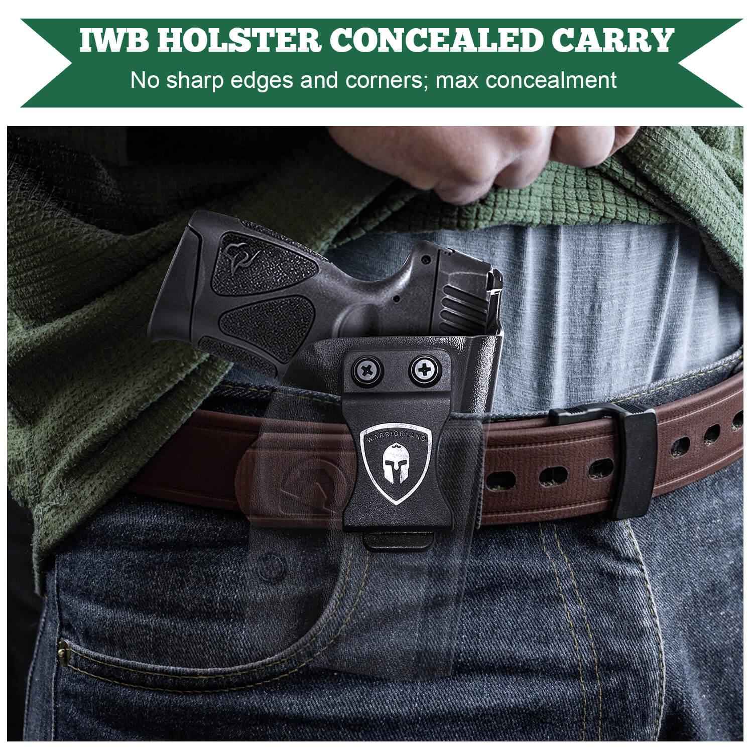 Kydex IWB Holster Taurus G2C G3C Millennium PT111 G2 PT140 9mm Right/Left Handed | WARRIORLAND