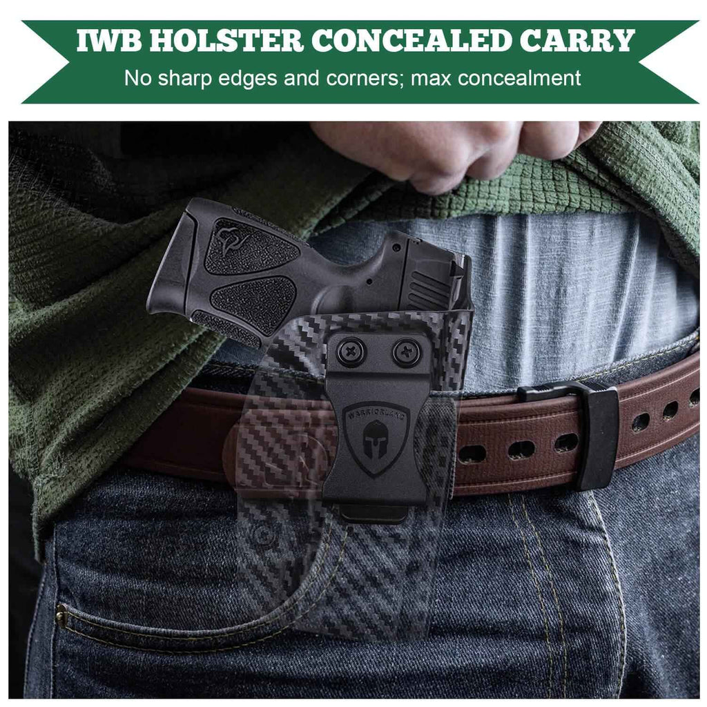 Carbon Fiber Kydex Holster for Taurus G2C G3C Millennium PT111 G2 PT140  9mm | WARRIORLAND